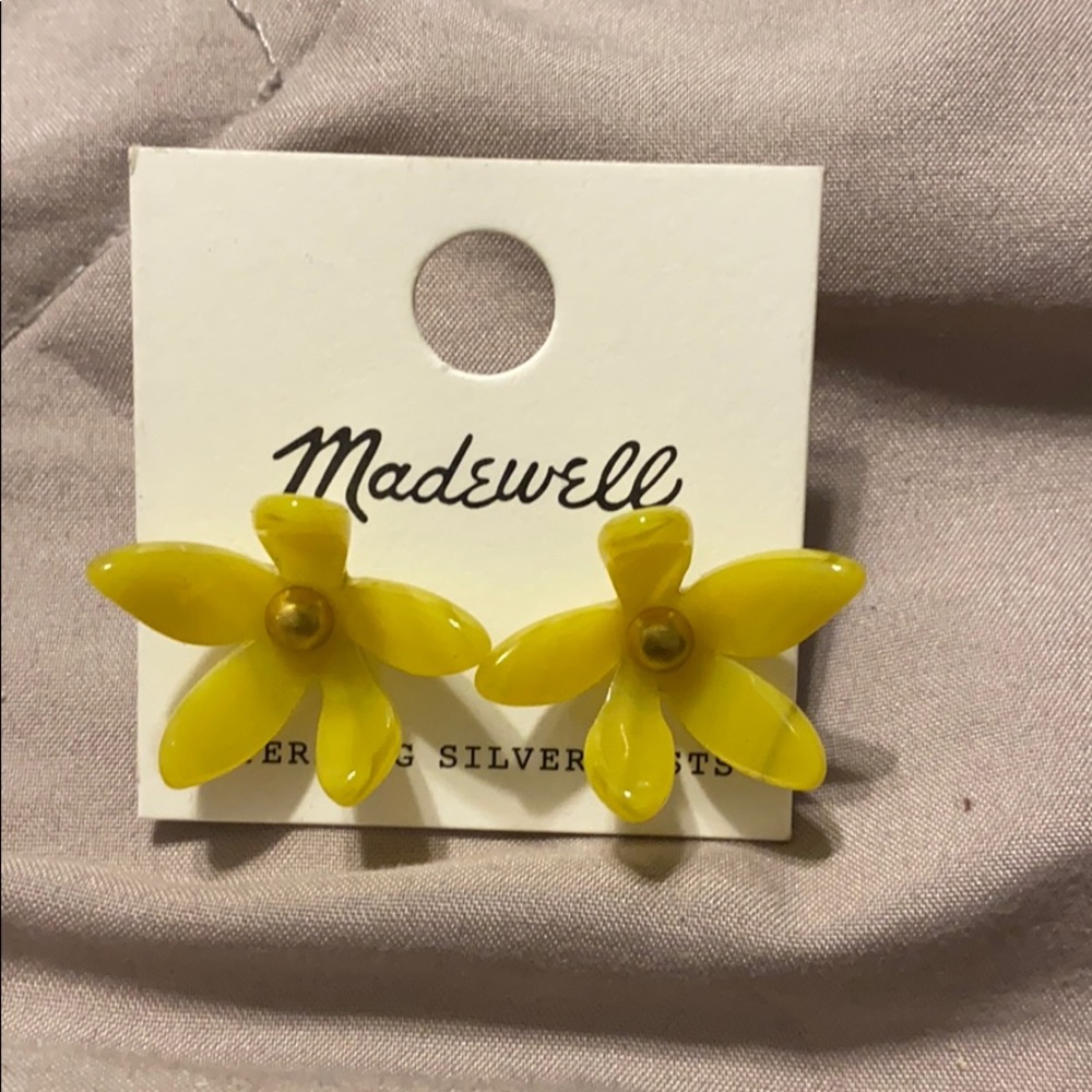 Madewell Petalstem Post Earrings